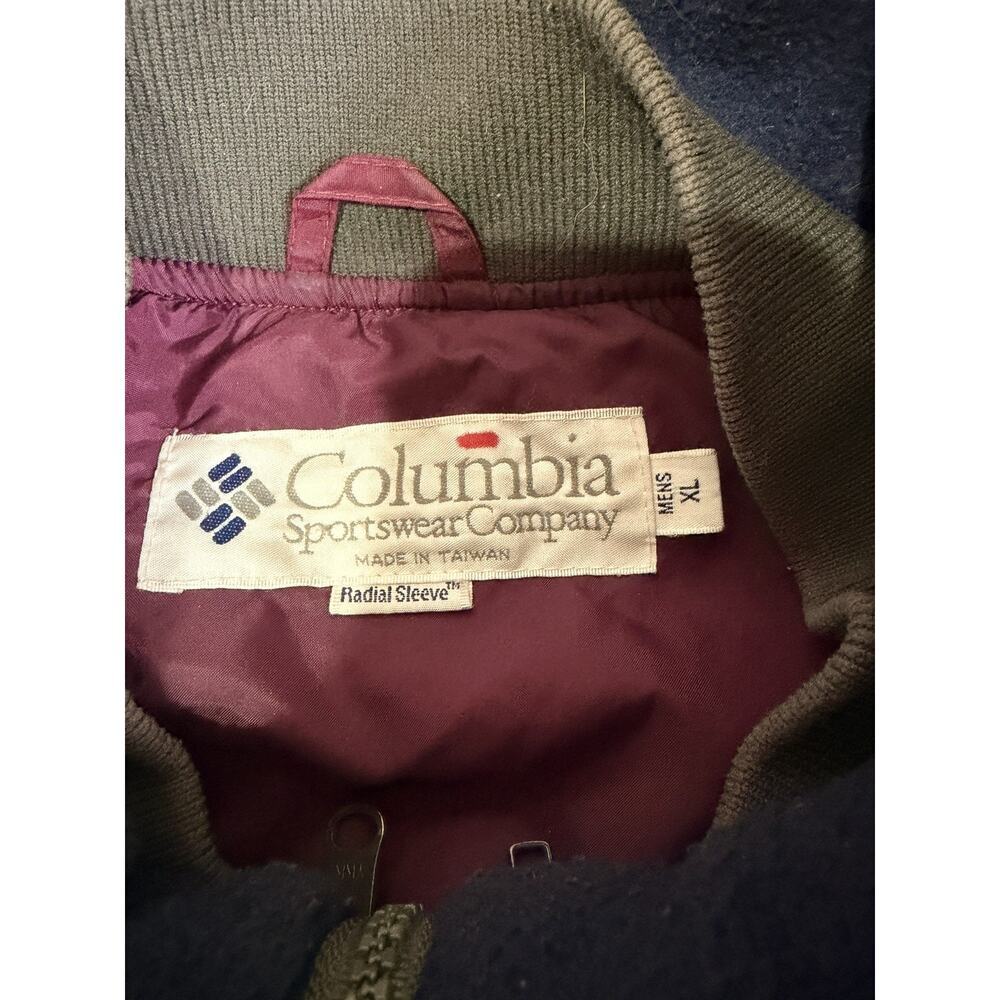 Vintage Columbia Razz Matazz Convertible Jacket Vest Men’s XL Made in Taiwan - Picture 7 of 12